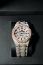 41mm Audemars Piguet Royal Oak - Fully Iced Everose